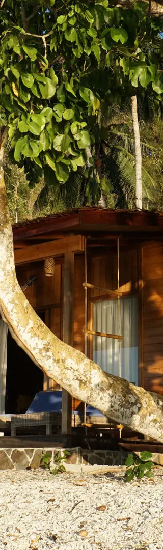 Bungalow am Strand